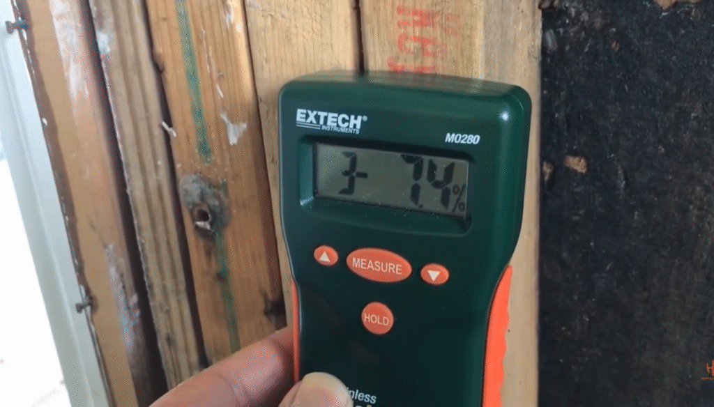 Home moisture testing